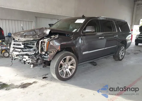 2018 Cadillac Escalade Esv Premium Luxury из США, поврежденный, VIN 1GYS3JKJ5JR283384